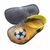 Babuche bola amarelo pelinho infantil menino alta qualidade juju shoes - Juju Shoes indústria comércio de calçados infantil alta qualidade 