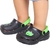 Babuche monstrinho preto infantil menino alta qualiade juju shoes - comprar online
