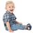 Babuche urso infantil azul marinho alta qualidade juju shoes na internet