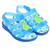Papete azul clara dinossauro verde infantil - comprar online