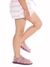 Papete lisa rosa glitter infantil menina alta qualidade juju shoes - Juju Shoes indústria comércio de calçados infantil alta qualidade 