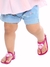 Sandália coração verão menina chinelo bebê blogueirinha juju shoes - loja online