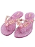 Chinelo verão pedras menina glitter festa ano infantil adulto sandália mãe e filha - comprar online