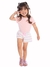 Papete lisa rosa glitter infantil menina alta qualidade juju shoes - loja online