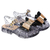 Kit 12 pares grade sandália colorida laço glitter atacado juju shoes - loja online
