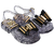 Kit 12 pares sandália laço metalizado 02 atacado infantil alta qualidade juju shoes na internet
