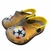 Babuche bola amarelo pelinho infantil menino alta qualidade juju shoes