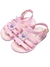 Papete flor coração infantil glitter alta qualidade juju shoes na internet