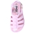 Papete lisa rosa bb infantil confortável bebê alta qualidade juju shoes - comprar online