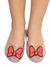 Sapatilha laço vermelho cristal juvenil alta qualidade juju shoes - comprar online