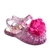 Sandália flor pérola rosa glitter pink juvenil alta qualidade juju shoes na internet