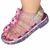 Papete sandália 3 flores cristal infantil menina alta qualidade juju shoes na internet