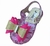 Sandália laço glitter menina bebê infantil alta qualidade juju shoes - loja online