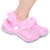Pantufa pelinho rosa bebê azul pink menina infantil alta qualidade juju shoes - loja online