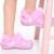 Imagem do Pantufa pelinho rosa bebê azul pink menina infantil alta qualidade juju shoes