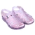 Papete lisa rosa glitter infantil menina alta qualidade juju shoes - comprar online