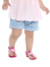 Imagem do Sandália coração verão menina chinelo bebê blogueirinha juju shoes