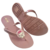 Rasteira chinelo juvenil gata menina alta qualidade juju shoes - Juju Shoes indústria comércio de calçados infantil alta qualidade 