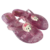 Rasteira chinelo juvenil gata menina alta qualidade juju shoes - comprar online