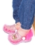 Babuche pantufa urso lacinho infantil menina alta qualidade juju shoes - Juju Shoes indústria comércio de calçados infantil alta qualidade 