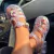 Sandália flor coração glitter infantil menina alta qualidade juju shoes - Juju Shoes indústria comércio de calçados infantil alta qualidade 