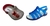 Kit papete lisa azul e babuche aranha alta qualidade juju shoes - comprar online