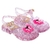 Sandália borboleta com pulseira cristal glitter menina infantil alta qualidade juju shoes - comprar online