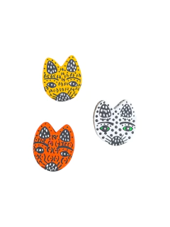 Trio de Máscaras de Onça Mini - comprar online