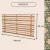 Painel para Jardim Vertical de Eucalipto - 50x100cm - Repac Madeiras