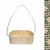 Cesta para decorar e presentear modelo ripada oval com sisal