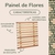 Painel Ripado para Jardim Vertical de Eucalipto 50x50cm - comprar online