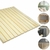 6 Placas de Madeira Pinus para Painel Ripada 50x50cm