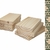 10 Placas Retangular de Madeira Pinus para Artesanatos - 9x19x2cm