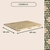 Mini Pallet para Artesanato 45x36cm - Repac Madeiras