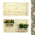 Painel de Madeira Pinus Jardim Vertical Floreira 50x100cm - loja online