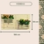 Painel de Madeira Pinus Jardim Vertical Floreira 50x100cm - Repac Madeiras