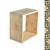 Nicho Quadrado Multiuso para Organizar e Decorar - 25x15x25
