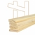 40 Ripas de 3x1x60 Ripados de Madeira e Artesanatos