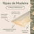 20 Ripas de 2x0,5x65 Madeira Pinus - Projetos Paineis Ripado e Decorações na internet