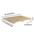 Pallet de Madeira Lisa de Pinus Tamanho Pequeno 30x14,5 na internet