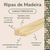 40 Ripas de 2x1,5 Madeira Pinus Para Painel Ripado, Decorações e Artesanatos na internet