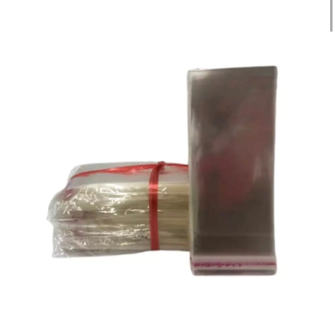 Saquinho Transparente com cola Tamanho 6x12 cm Com