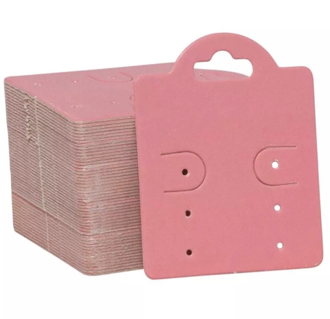Cartela Brinco Rose com 10 unidades
