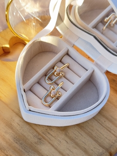 Brinco Cravejado Folheado à Ouro18k - comprar online