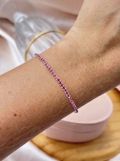 Pulseira Riviera Folheada a Prata925 elástica - comprar online
