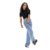 Kit 3 Calça Jeans Wide Leg - comprar online