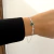 Pulseira Coração Verde e Pedras Redondas - Prata 925