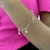 Pulseira estrelas lisas - prata 925 - comprar online