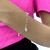 Pulseira corações de zirconia - prata 925 - comprar online