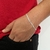 Pulseira masculina 4mm elo 3x1 de prata 925 - comprar online